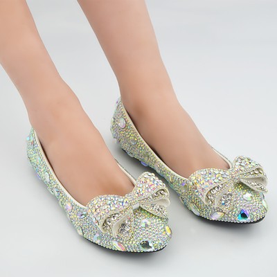 pointed toe wedding flats