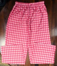 Vintage 70s Plaid Wide Leg High Rise Pants Women's --29"-32" Waist--New