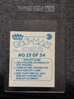 Fleer Pac-Man Stickers #15/54 “I HAVE PAC-MAN HANGOVER!” 1980 English — photo 4
