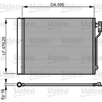 Valeo 814192 Kondensator Klimaanlage FüR BMW 5 7 F10 F11 F07 F01 F02 F03 F04