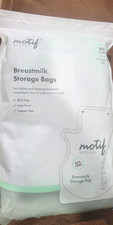 Motif Medical Breastmilk Storage Bags 100-Count BPA-Free Leak-Proof NEW Sealed