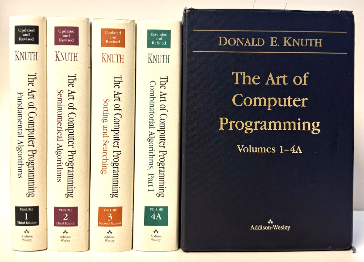Art of Computer Programming, the, Volumes 1-4A Boxed Set by