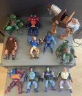Lot Of 11 MOTU Masters Universe Figures Vintage 1980s Stridor Grizzlor Battle