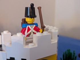 Vintage (1993) LEGO Pirates - Imperial Guards set 6266 Cannon Cove -  RARE