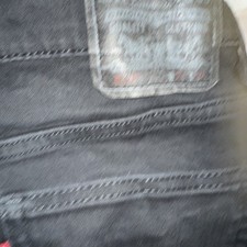 LEVI'S 510 Mens Jeans Black Super Skinny Tapered W32 L34