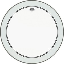 Remo Powerstroke 3 Clear Bass Drum Head with Impact Patch 24 in.