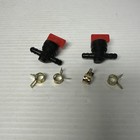 2 PK 1/4" Straight In-Line Gas Fuel Shut-off / Cut-off Valves Petcock Repl494768 — photo 1