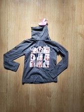 kids Grey Barbie polo neck Top stickers age 6 years cute kawaii summer y2k girls