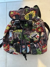 Marvel Bioworld Comic Backpack Knapsack School Bag Captain Iron Man Hulk