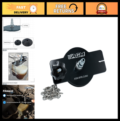 #ad #ad Universal Brake Bleeder Adapter – Pressure Bleeder Cap for Most Round Reservoirs $99.99