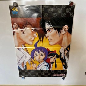 Neo Geo Freak Poster Set KOF 96 / 97  USED, 3 Piece, Rare