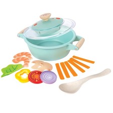 Hape: Little Chef Cooking  Steam Playset - 9pc, Age 2 