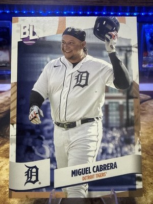 miguel cabrera - 2 Card Lot #topps Bl # Leaf Trinty # Tigers
