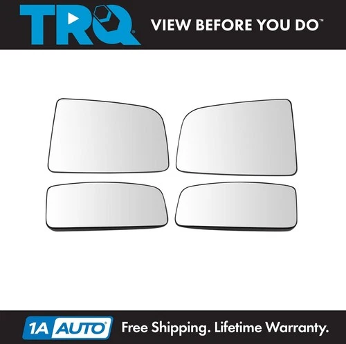 TRQ Mirror Glass Set Fits 2007-2009 Dodge Sprinter 2500 Sprinter 3500
