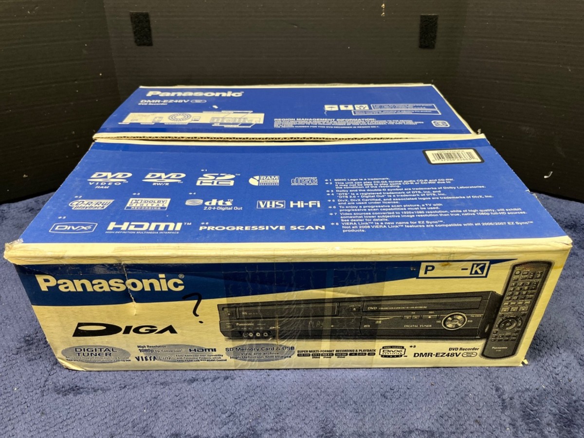 Panasonic DMR-EZ48V DVD Recorder for sale online | eBay