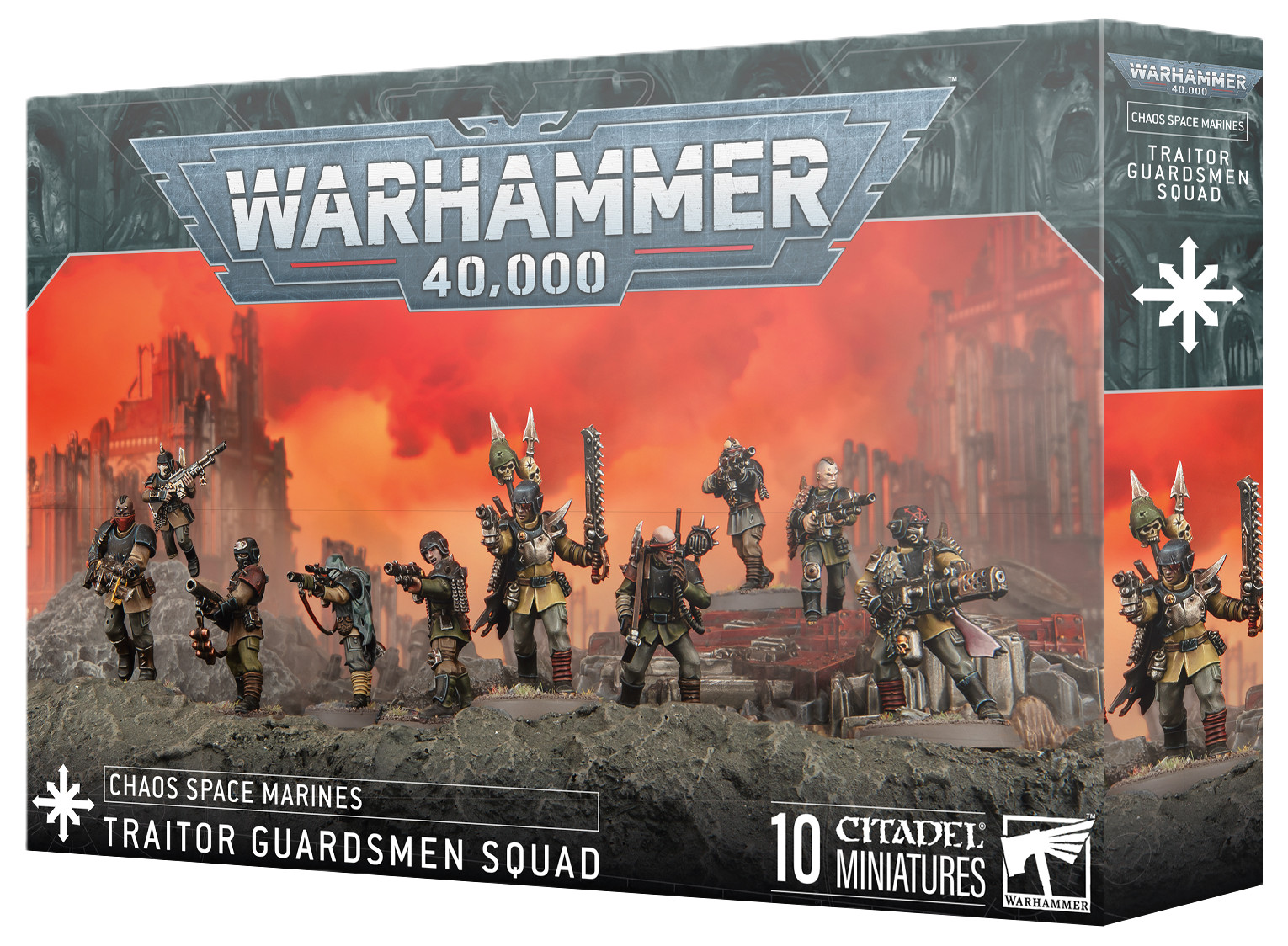 Traitor Guardsmen - Chaos Space Marines - Brand New Warhammer 40k Games Workshop