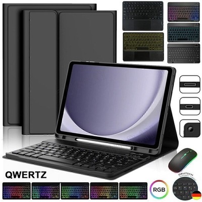 Tastatur Hülle Maus für Samsung Galaxy Tab S6 Lite 10,4 SM-P610 P615 P613 P619
