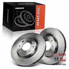 10.83 Inch 275mm Disc Brake Rotors, 2-Pack  Compatible with Front Vented