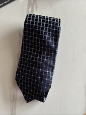 Hugo Boss Men  s Neck Tie Made In Italy Blue Design