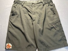 Wrangler Outdoor Performance Cargo Shorts Men s 34 Black Zip Pocket