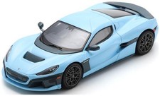 Schuco 1:43 Scale Rimac Nevera 2022 Stratos Blue