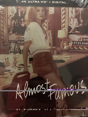 Almost Famous (Unrated) Steelbook 4K - OOP FACTORY SEALED