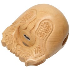 Kikutani TB-15 Mokugyo Size 5 15cm Natural Wooden Temple Block Used