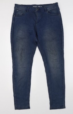 Beloved Damen blau Denim Skinny Jeans Größe 12 L28 in