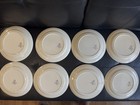 Antique Salem China 23K Gold Encrusted Plates set of  8 Total — photo 3