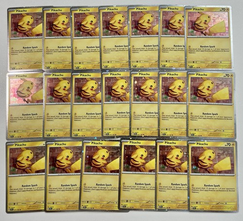 Pokemon TCG Pikachu 051/162 Cosmo Holo Promo Temporal Forces Collectors Chest 20