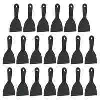 "20 StüCk Spachtel 4\\\" Breite Flexibel FüR Putty Knife Malerspachtel Schwarz"