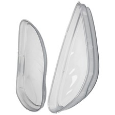 Headlight Lens Cover Front Pair For Benz W220 S55 AMG 2000-2002 62208204361