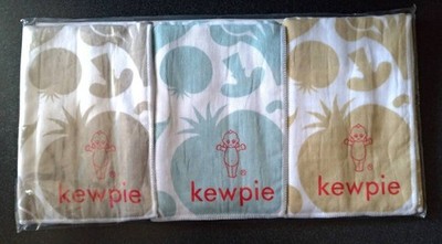 Kewpie Gesellschafter Benefit Set 3 Küchentücher unbenutzt, 40x40cm