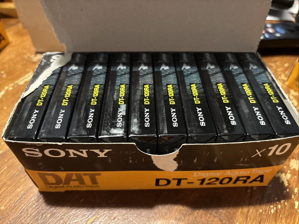 Sony DAT Digital Audio Tape 120 Minutes 10 Pack 10DT-120RA Japan Import - Image 2 of 4