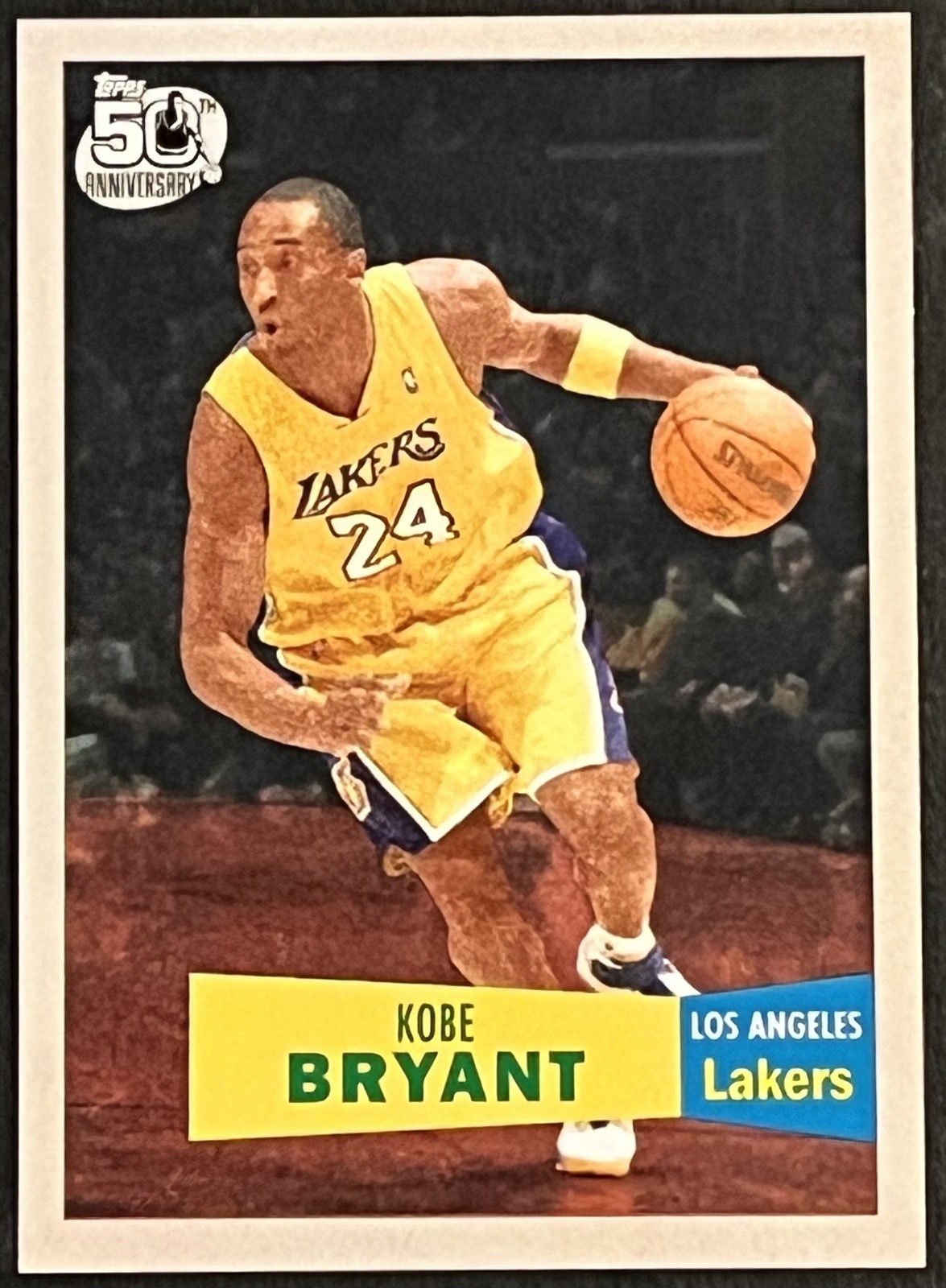 2007-08 Topps - Kobe Bryant #24 1957-58 Variations