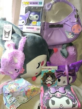 New SANRIO KUROMI Set Loungefly/Her Universe/Funko Limited Ed./Plush/Keychain