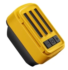 Speaker and charger for Dewalt batteries