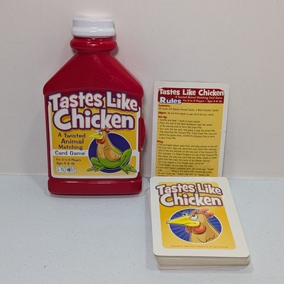 Tastes Like Chicken card game by Patch Products 3-6 players ages 6 & up