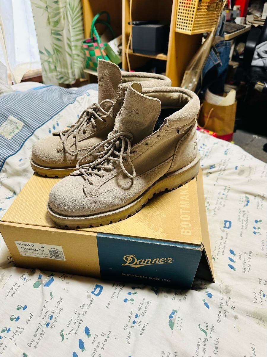 ダナー　danner trail field US9 27cm Danner Field B Y Gore-Tex US9 27cm Beige Suede High-Quality