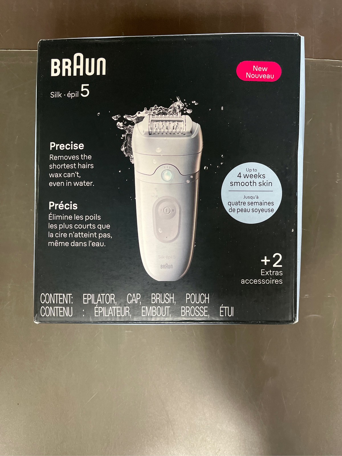 Braun Epilator Silk-&eacute;pil 5, Hair Removal Device, Women Shav