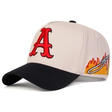 Unisex Letter A Baseball Cap Snapback Adjustable Hat Men Women Hip Hop Fashion