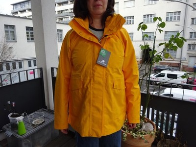 DIDRIKSONS UNN WNS JKT 2 PARKA PREMIUM Waterproof Dam Jacke Orange Gr.42(XL) Neu