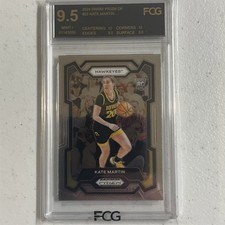 Kate Martin 2024 Panini Prism DP #62 Iowa Hawkeyes FCG 9.5 Centering A 10 Rc