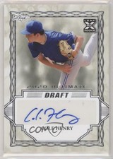 2020 Leaf Ultimate Draft Cole Henry #BA-CH1 Auto 3b3