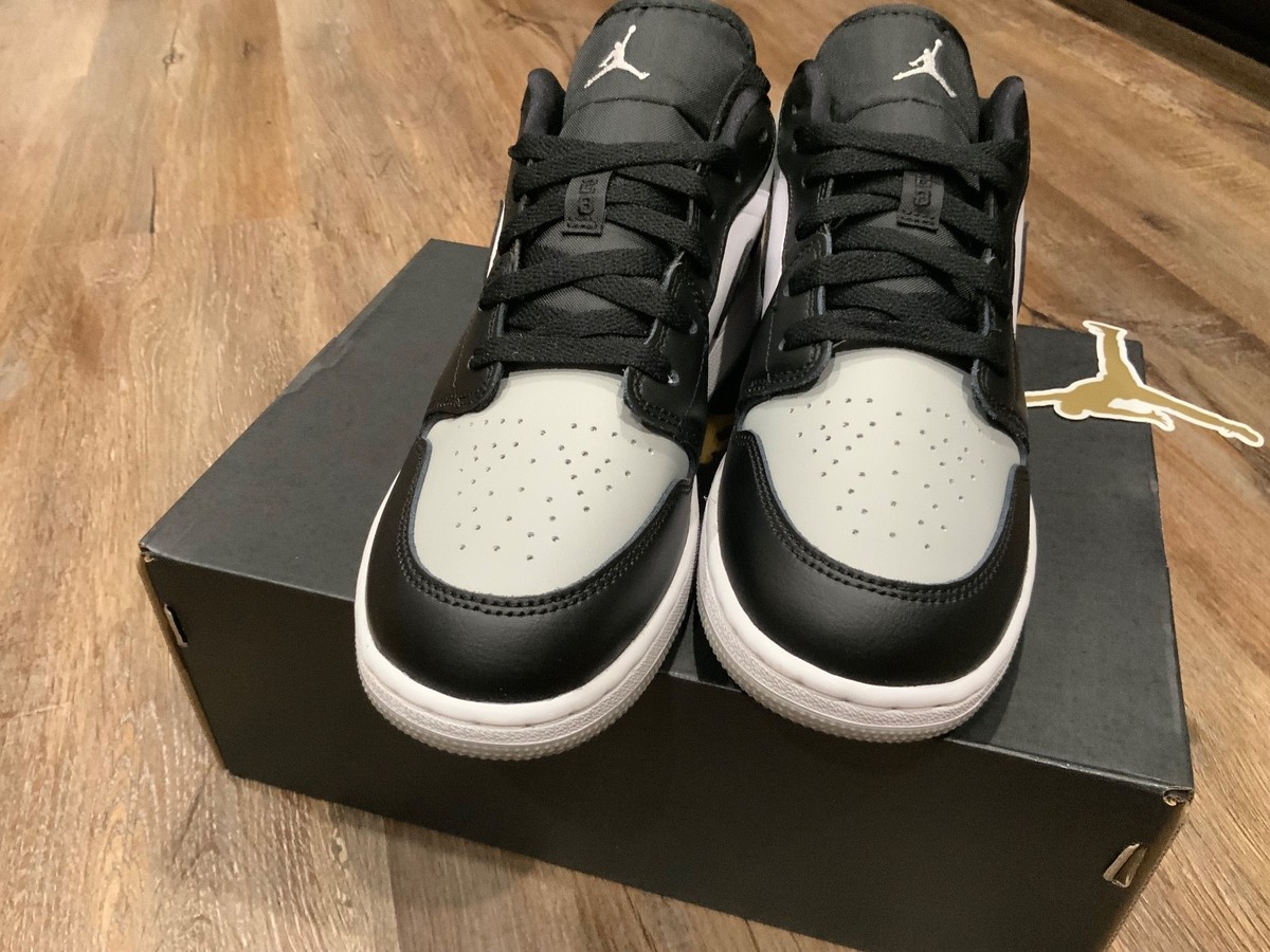 New Jordan 1 Low Shadow Toe (GS) - 553560-052 Sz 7Y | eBay