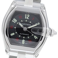 CARTIER Roadster LM W62002V3 Date black Dial Automatic Men's Watch_910335