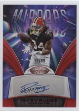 2025 Certified Mirror Signatures Red 21/99 Ray-Ray McCloud #MS-RMC Auto r7o