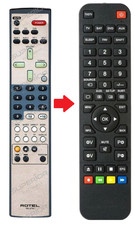 Ersatz Fernbedienung für Rotel RR-AT92 / RA-1062 / RC-03