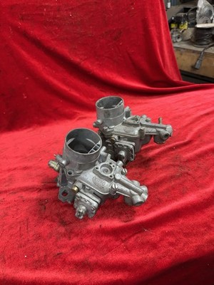 2 Empi EPC 34 Carburetors Volkswagen VW 1600cc Dual Port Bug Bus Beetle Cores
