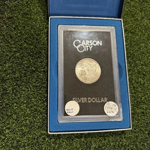 1884-CC $1 Morgan Dollar CARSON CITY GSA 90% Silver Uncirculated Coin with OGP